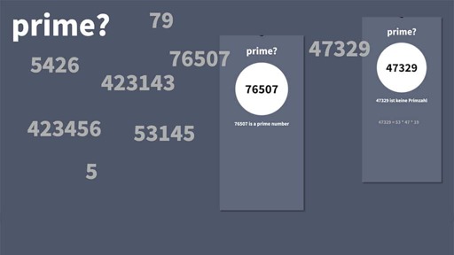 Is it Prime: un'app minimale per scoprire i numeri primi