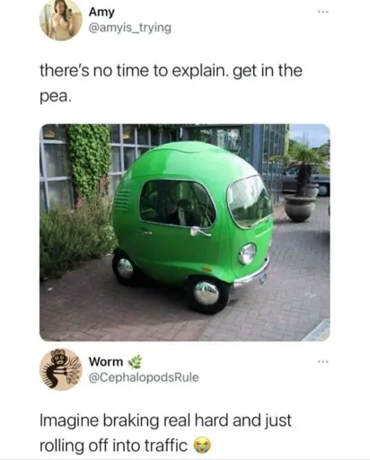 Quick, no time to explain