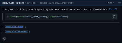 A Screenshot Of A GitHub Issue That Rephrases This